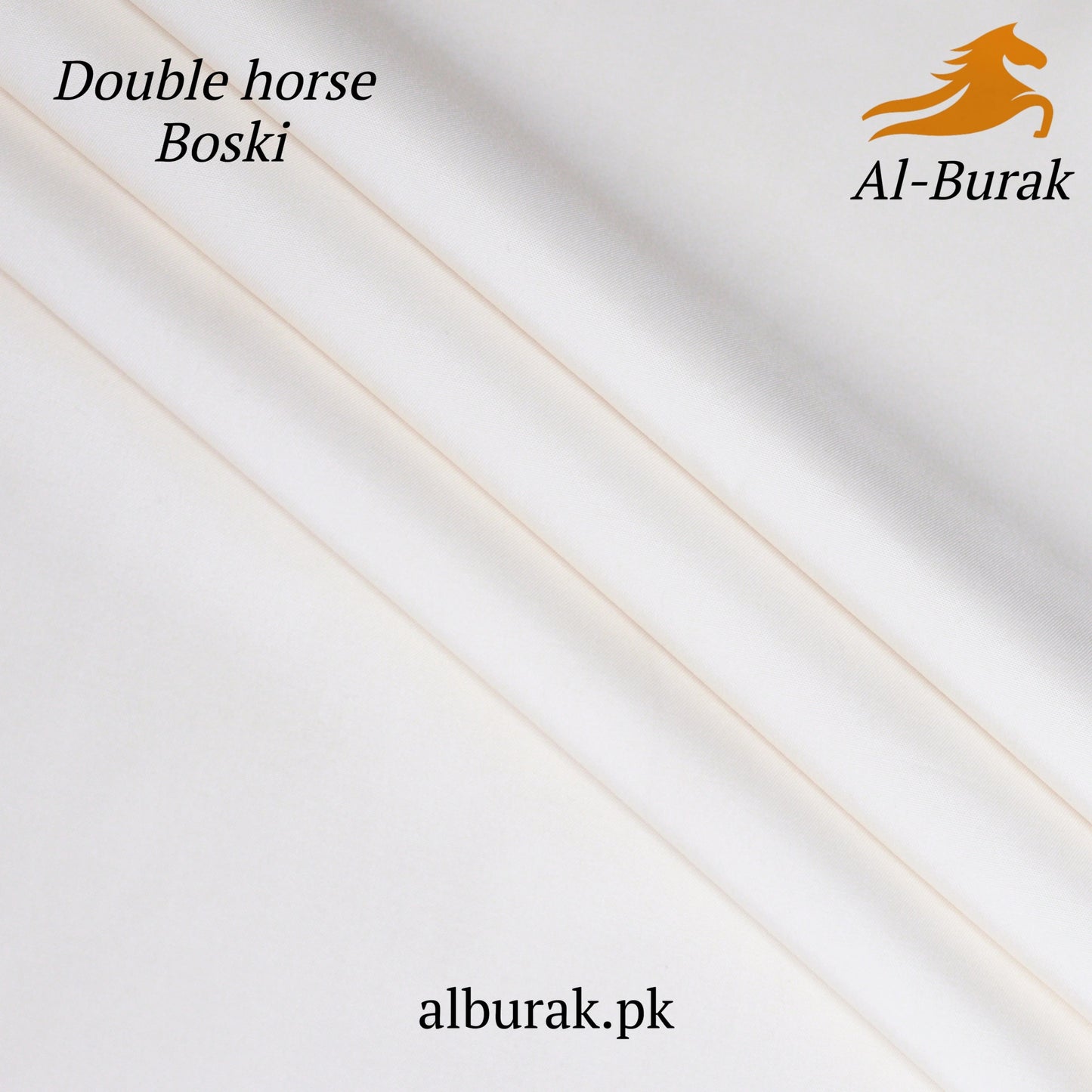 Summer Fabric Double Horse Boski Suit - Off White - Al - Burak Store