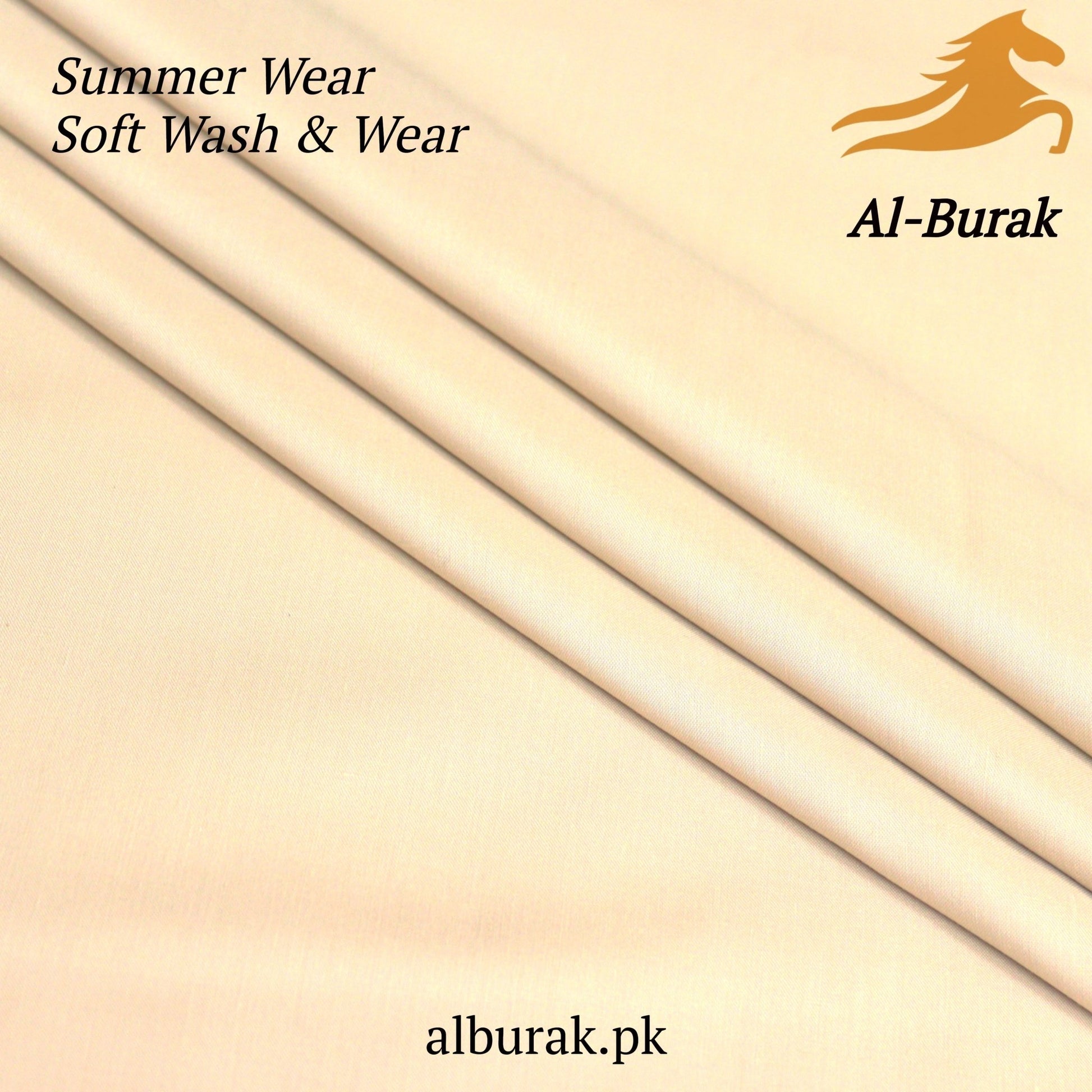 Summer Soft Fabric Wash & Wear Suit - Skin - Al - Burak Store
